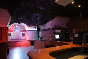 Studentencafé Ulm - Blick von der Bar auf die Bühne