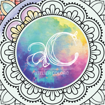 Atelier Coloré im Studentencafe Logo mit Mandala